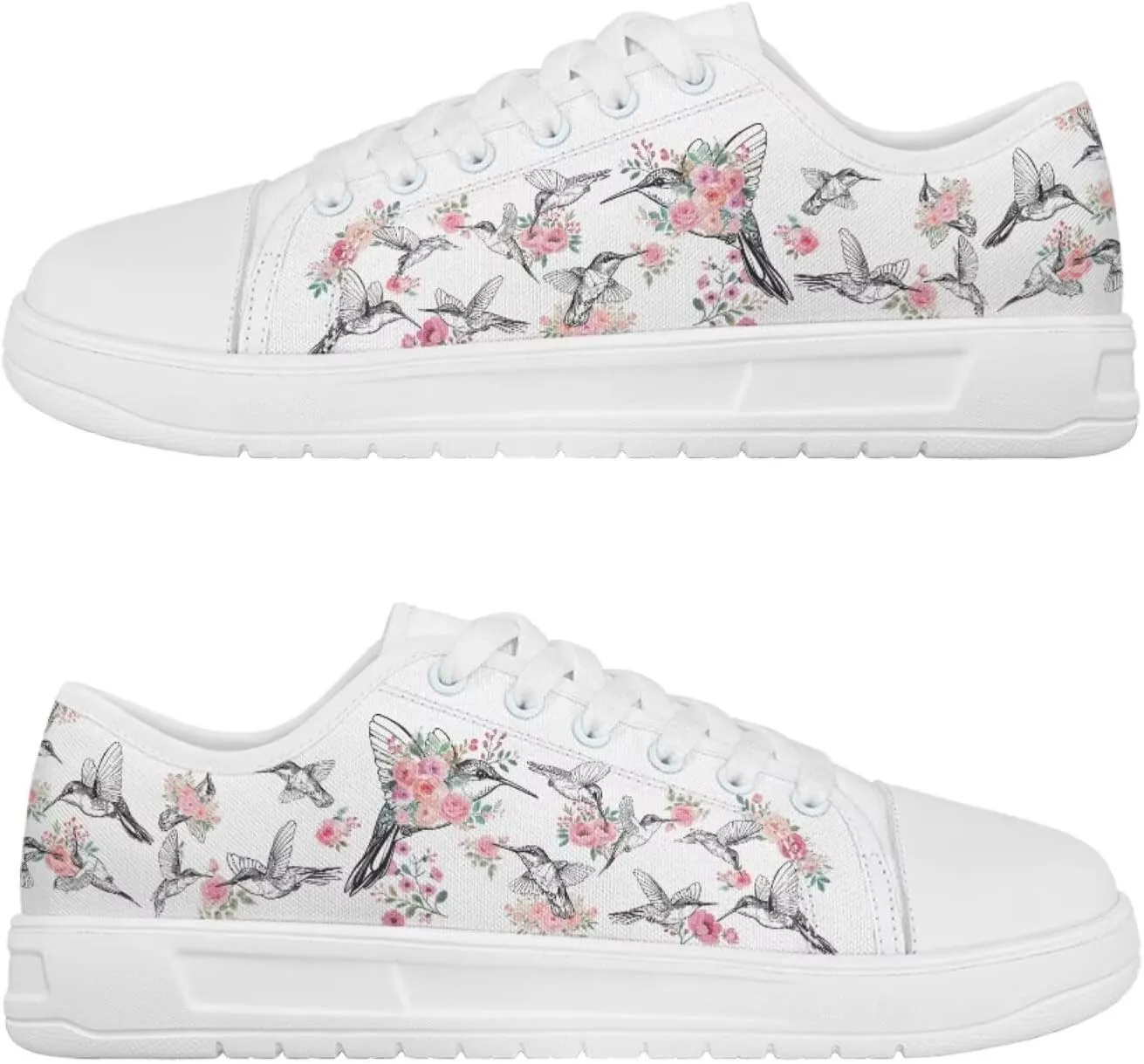 Women's Slip On Canvas Sneaker Low Top Casual Walking Shoes Lady Comfort Fashion Tennis Sneakers