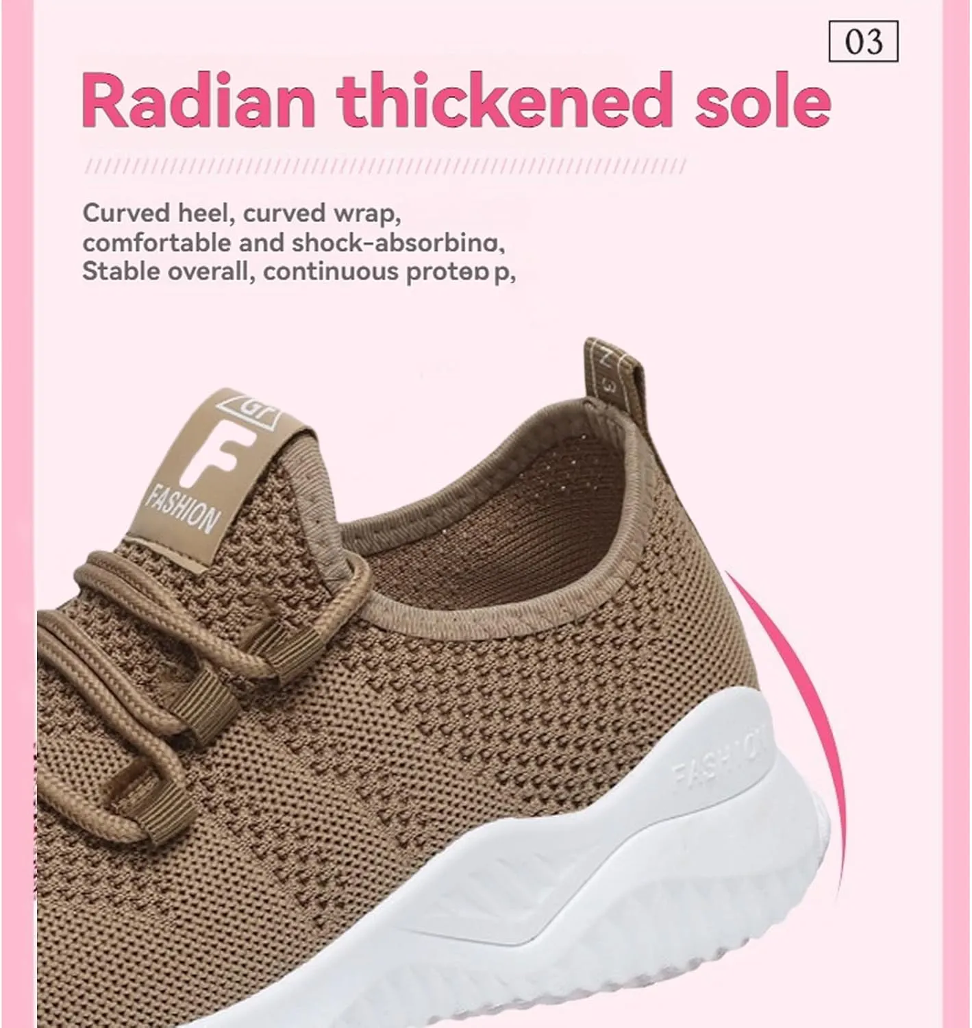 Womens Slip On Walking Shoes Non Slip Running Tennis Shoes Breathable Mesh Sneakers Lightweight Gym Workout Shoe Lace-Up Running Athletic Sneakers for Women
