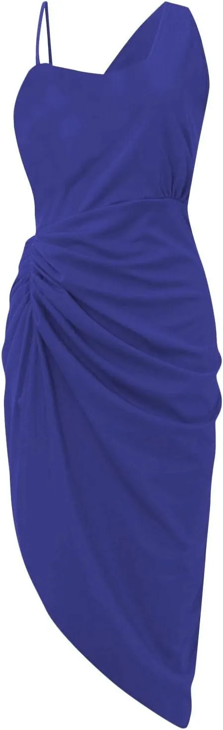 Women's Summer Sleeveless Split Sexy Sequins Prom Club Cocktail Dress