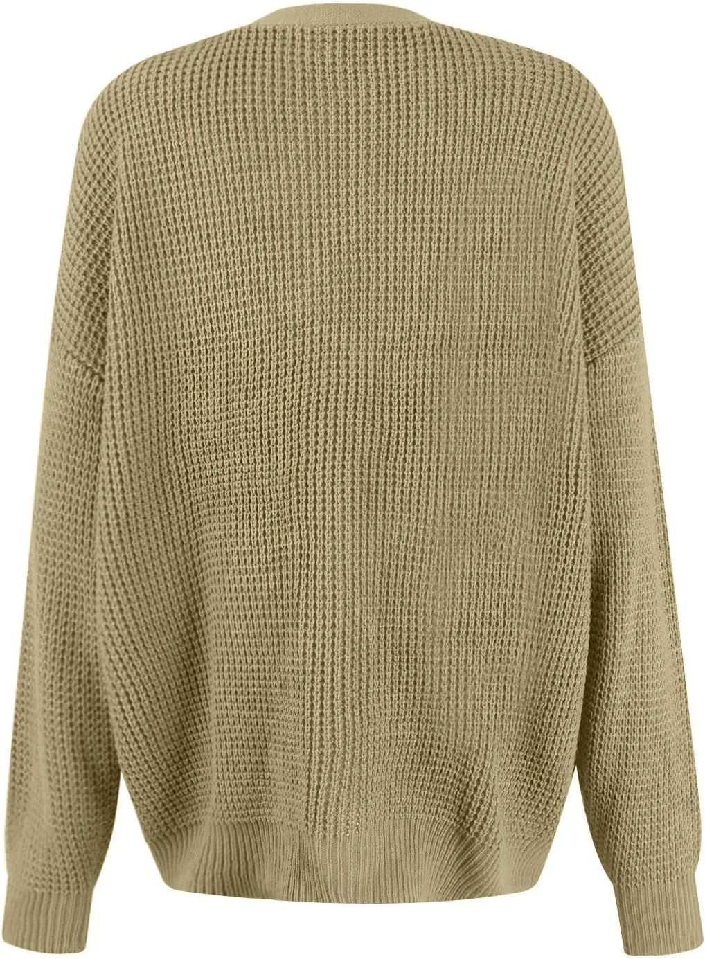 Womens Sweaters Button-Down Long Sleeve Fall and Winter Kintted Cardigan Loose Fit Coat Trendy Comfoy Sweater Jacket