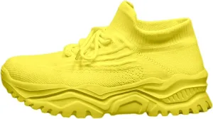 Womens Walking Shoes Sock Sneakers Comfortable Slip On Platform Running Sneaker Casual Mesh Lightweight Fashion Non Slip Tennis Athletic Shoe