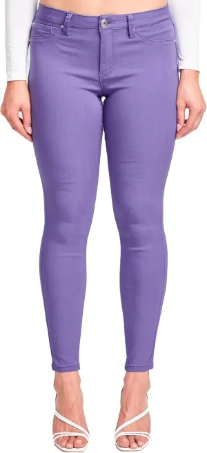 YMI Women's Hyperstretch Mid-Rise Skinny Jeans