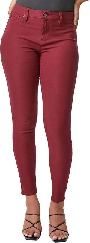 YMI Women's Hyperstretch Mid-Rise Skinny Jeans